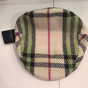 Burberry Wool Messenger Hat (Sz M)